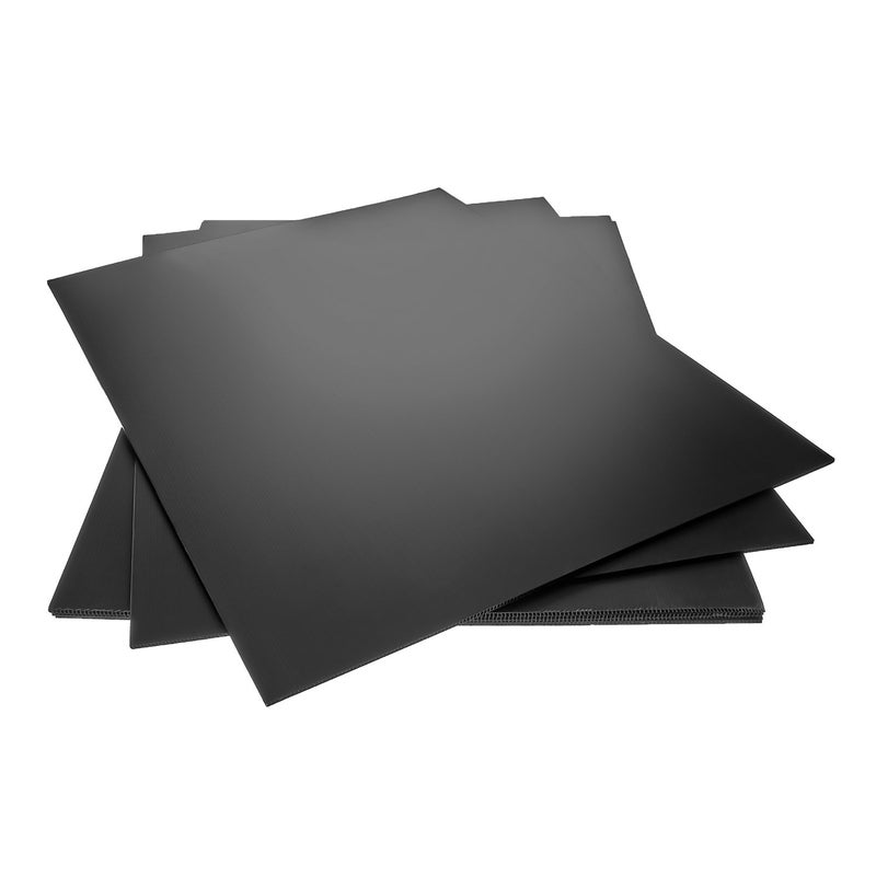 SourceOne Premium Corrugated Plastic Sign Boards White, Black, Yellow & Blue - Image 2